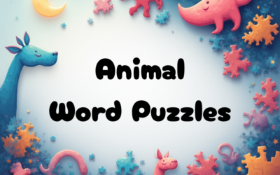 fun animal word puzzles