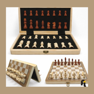 Heritage Fold-Away Wooden Chess Set