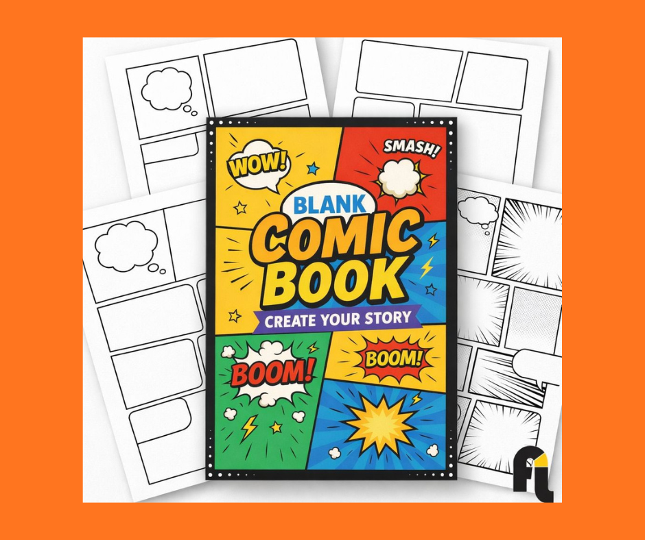 Superhero Story Lab: Create-Your-Own Comic Book - Image 2