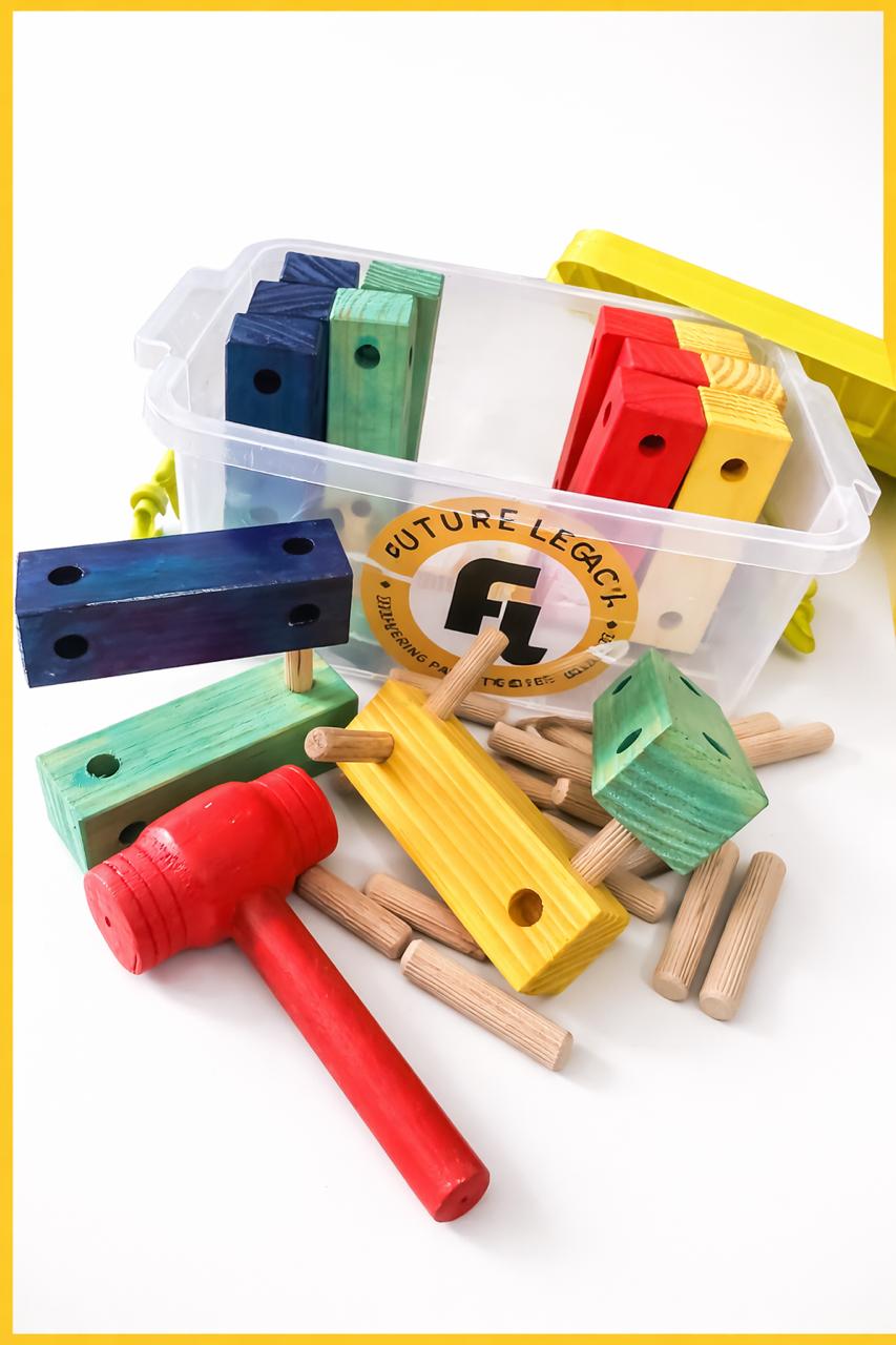 Wonky Knock Building Blocks